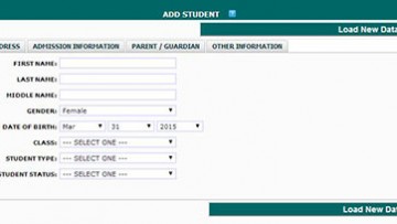 STEPS ON HOW TO ADD NEW STUDENT