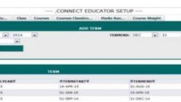 How to Setup School  Term