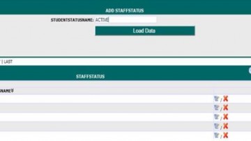 .Connect Educator: Adding Staff Status